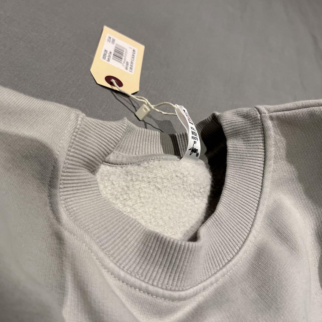 エスダブル トレーナー 未使用 ロゴ プリント 裏起毛 L S/DOUBLE