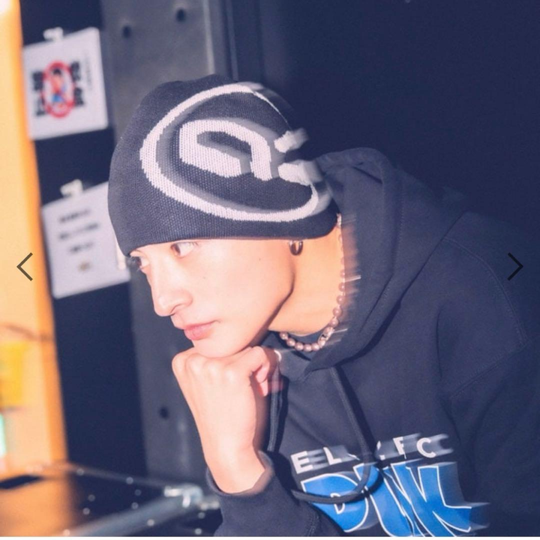 白濱亜嵐　ALAN SHIRAHAMA Circle Logo Beanie