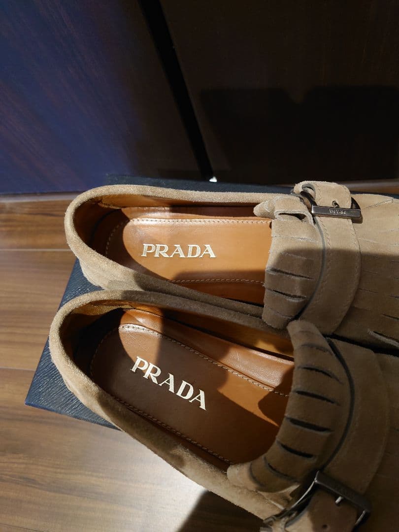 PRADA　ローファー　スエード　美品