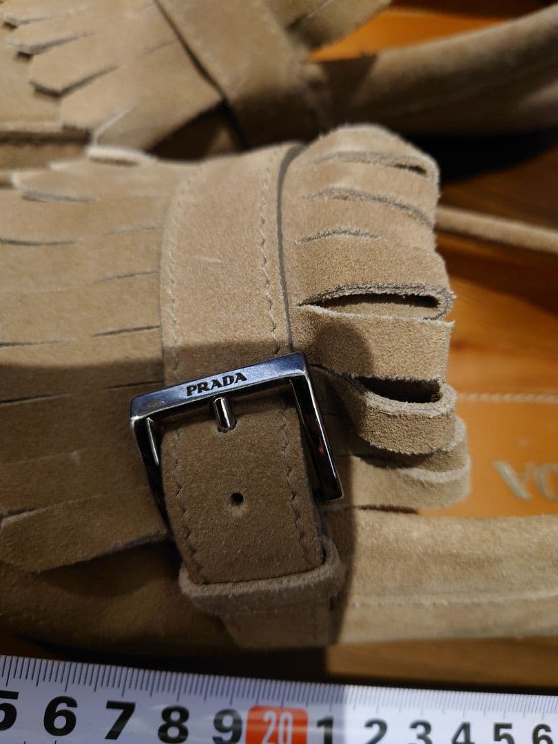 PRADA　ローファー　スエード　美品