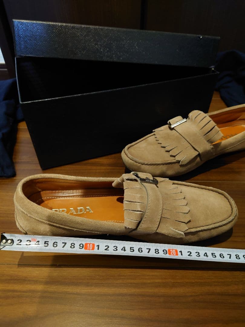 PRADA　ローファー　スエード　美品