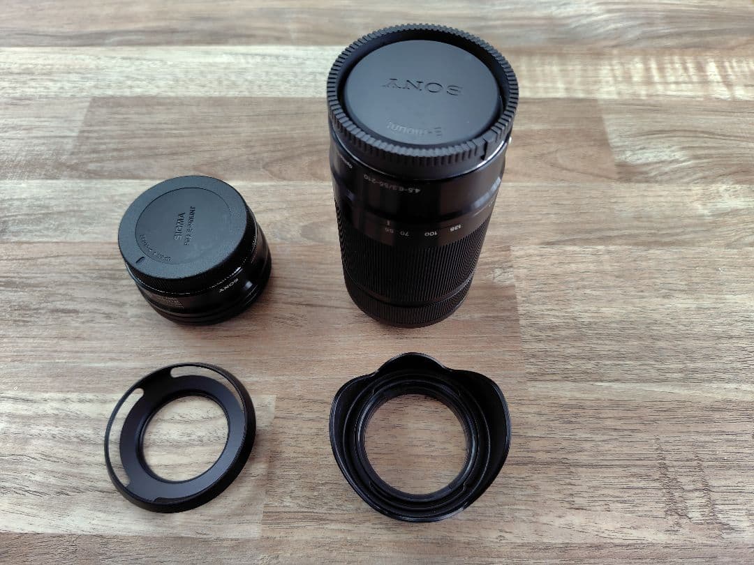 レンズ(ズーム) 16-50mm f/3.5-5.6 55-210mm f/4.5-6.3