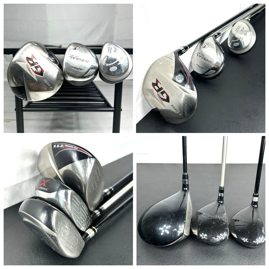 本格派 メンズゴルフクラブ 14本 フルセット ゴルフセット ナイキ お試し