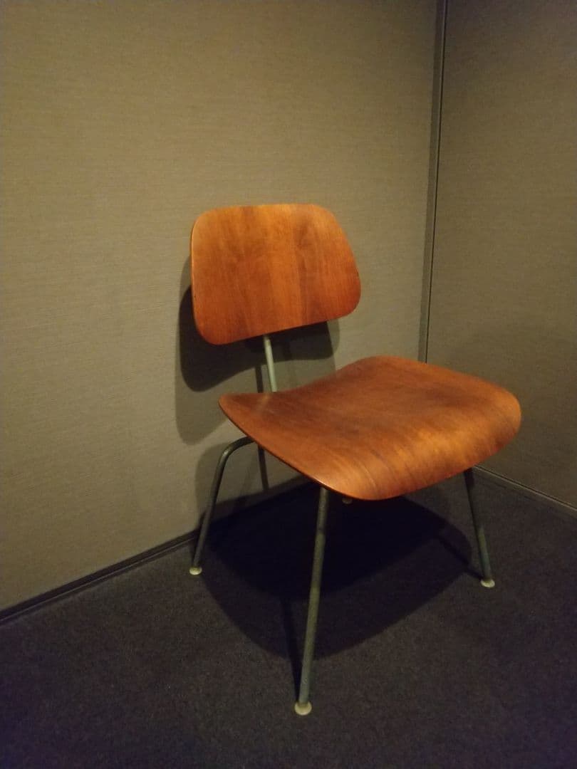 ハーマンミラーイームズ椅子ダイニングチェアヴィンテージ DCMひびあり