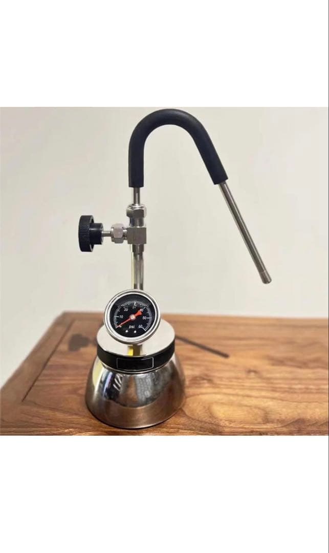 直火ミルクスチーマー 三つ穴