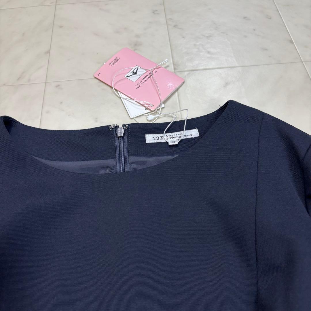 お茶目♡♡ です★【洗える】LUXE STRETCH PONTEワンピース