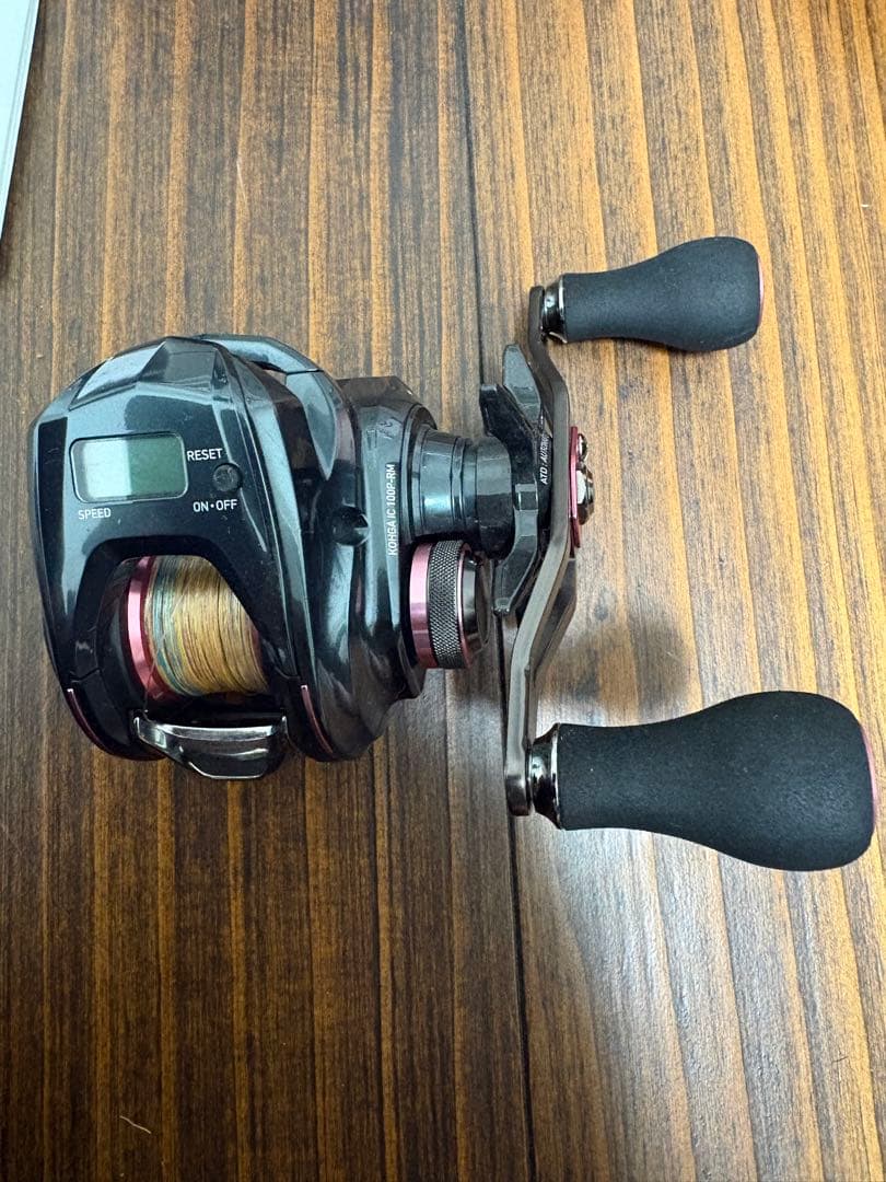 最終値下げ1度の使用のみDaiwa 紅牙 カウンター付リール タイラバ