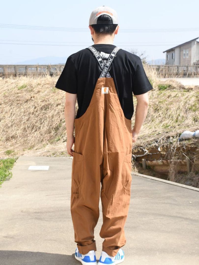 (新品タグ付き)PUNK DRUNKERS あいつ目オーバーオール