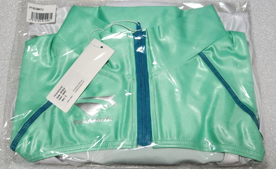 37★新品、未開封★　パルフェット　ロングスリーブハイネックボディスーツ　L