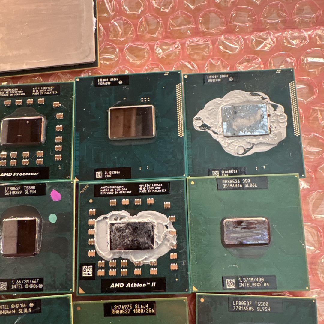 Intel AMD CPU 12個セット 複数①