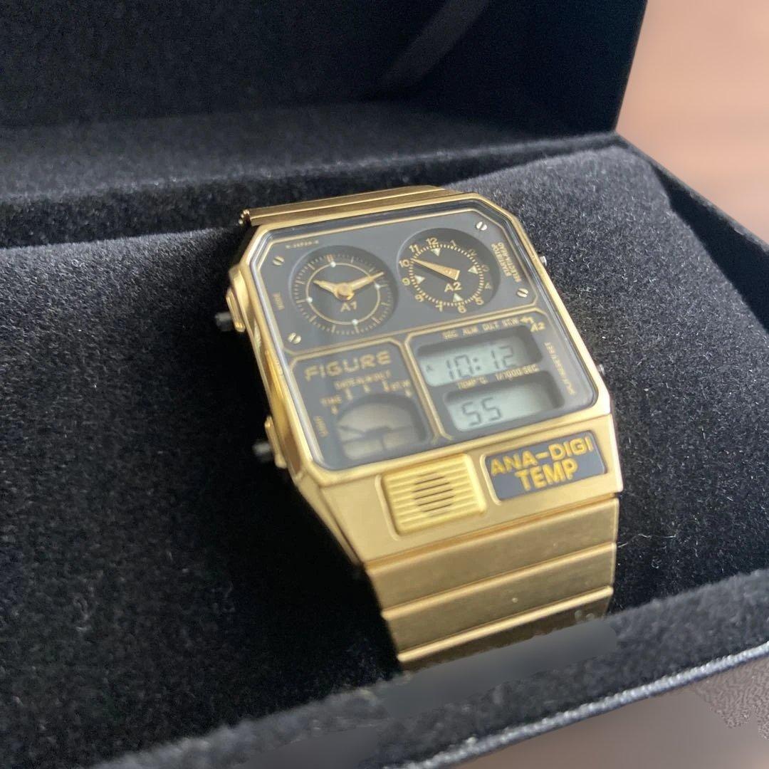 【CITIZEN】アナデジテンプ ANA-DIGI TEMP シチズン ゴールド