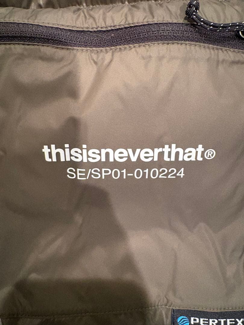 thisisneverthat ダウンジャケット