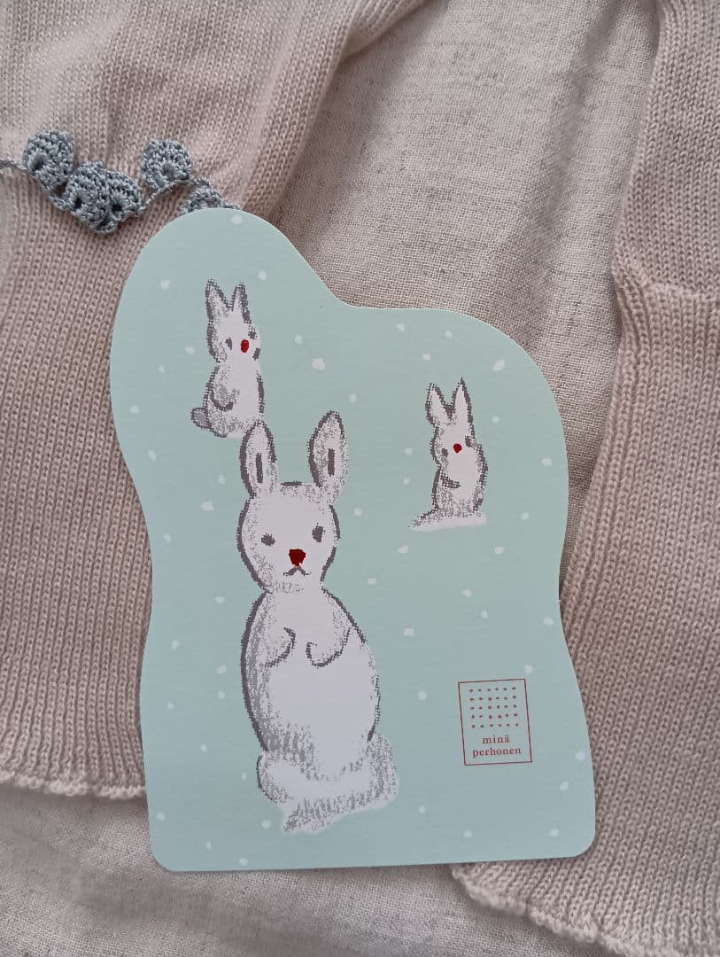 ミナペルホネン　カシミヤ100%手袋グローブ