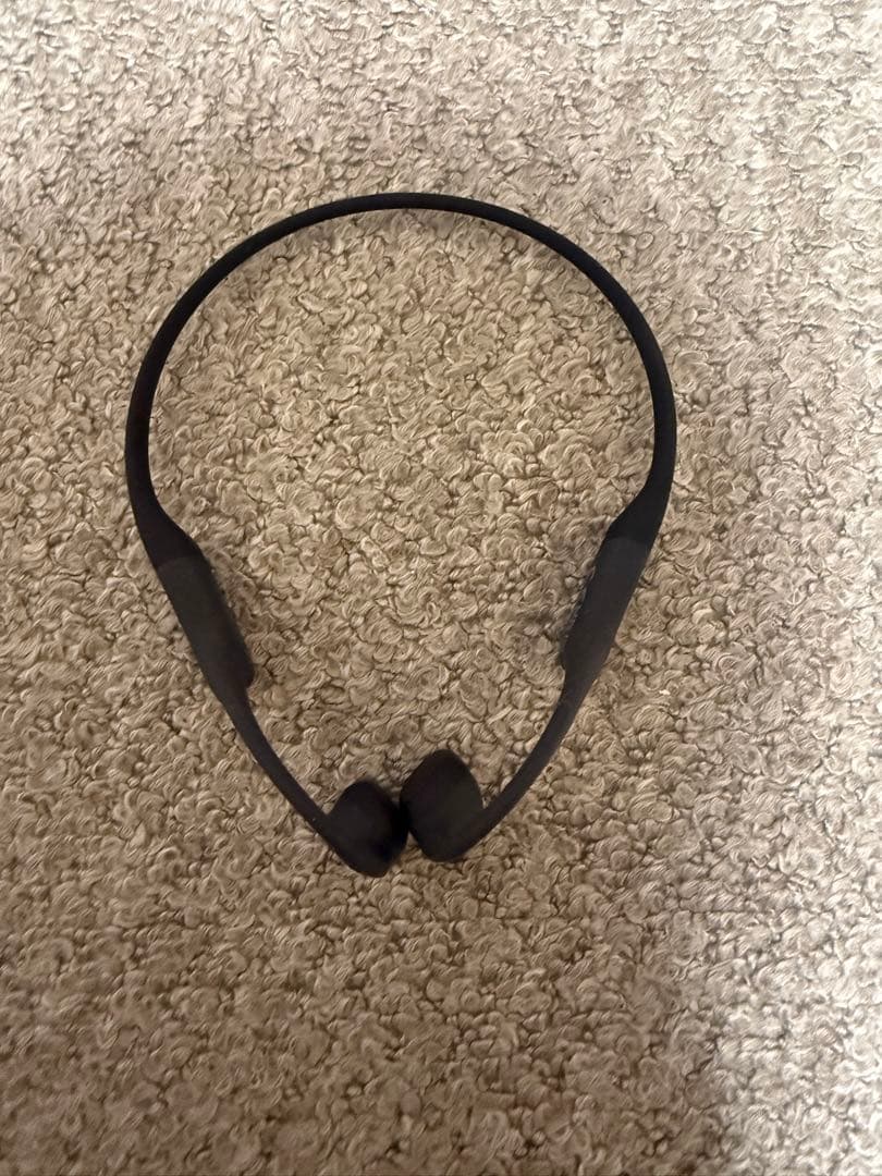 SHOKZ 骨伝導イヤホン ブラック 本体