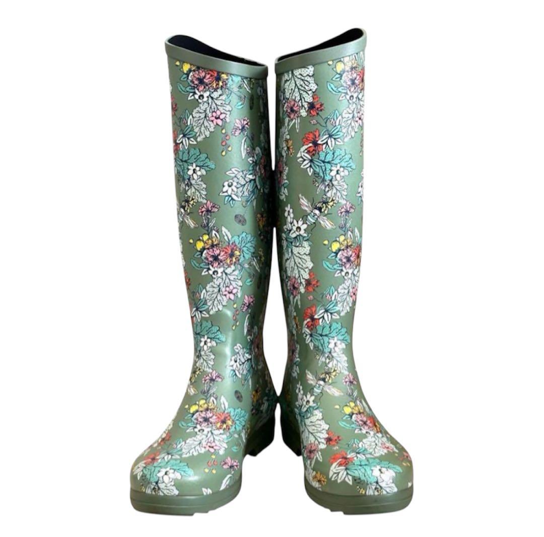 PAUL & JOE ♡ AIGLE ASARINE 花柄レインブーツ 【美品】