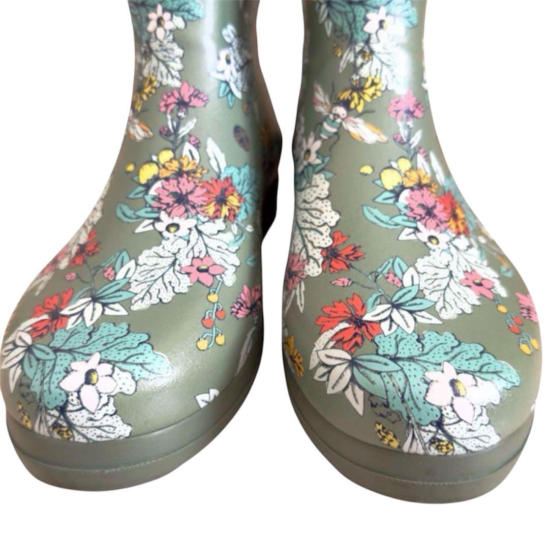 PAUL & JOE ♡ AIGLE ASARINE 花柄レインブーツ 【美品】