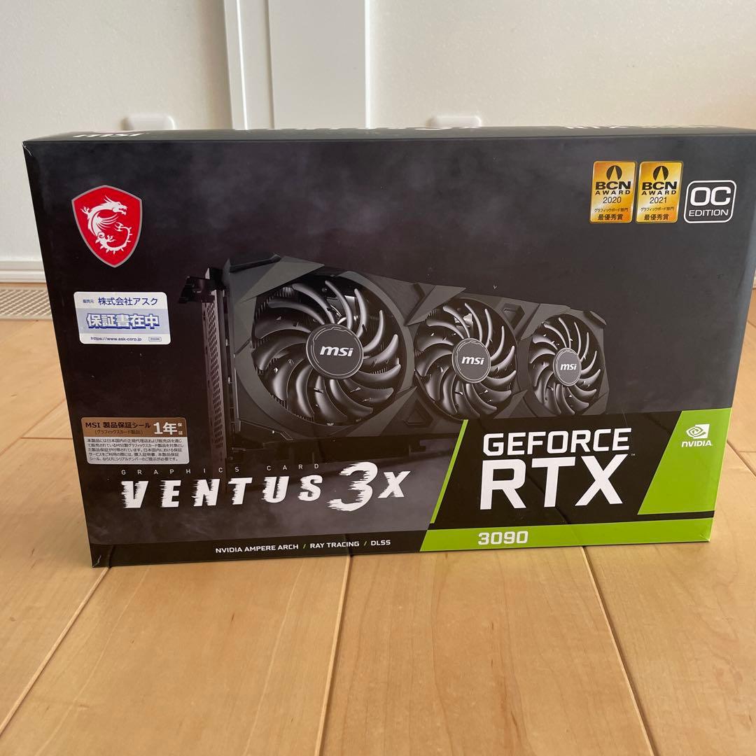 グラフィックボード・グラボ・ビデオカード RTX 3090 VENTUS 3X 24G OC
