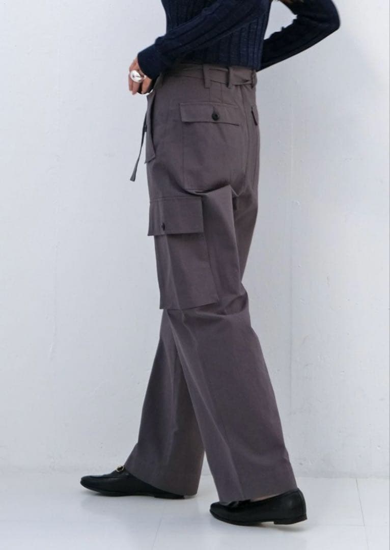 mayurio　AKTE ベルテッドカーゴパンツ¥16,830 サイズ2
