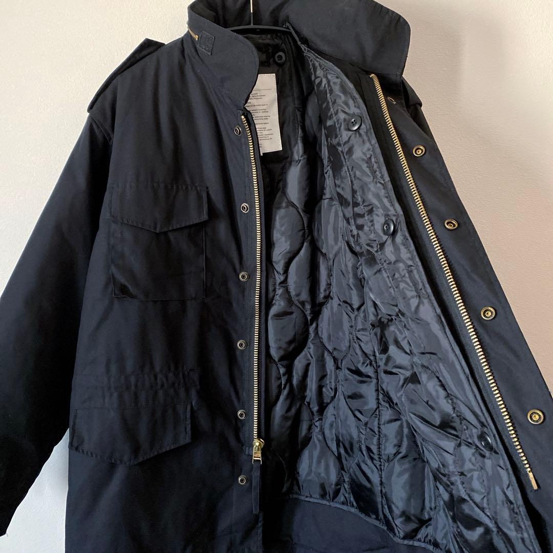 美品 ROTHCO 米軍 M-65 フィールドジャケット ライナー付き ブラック