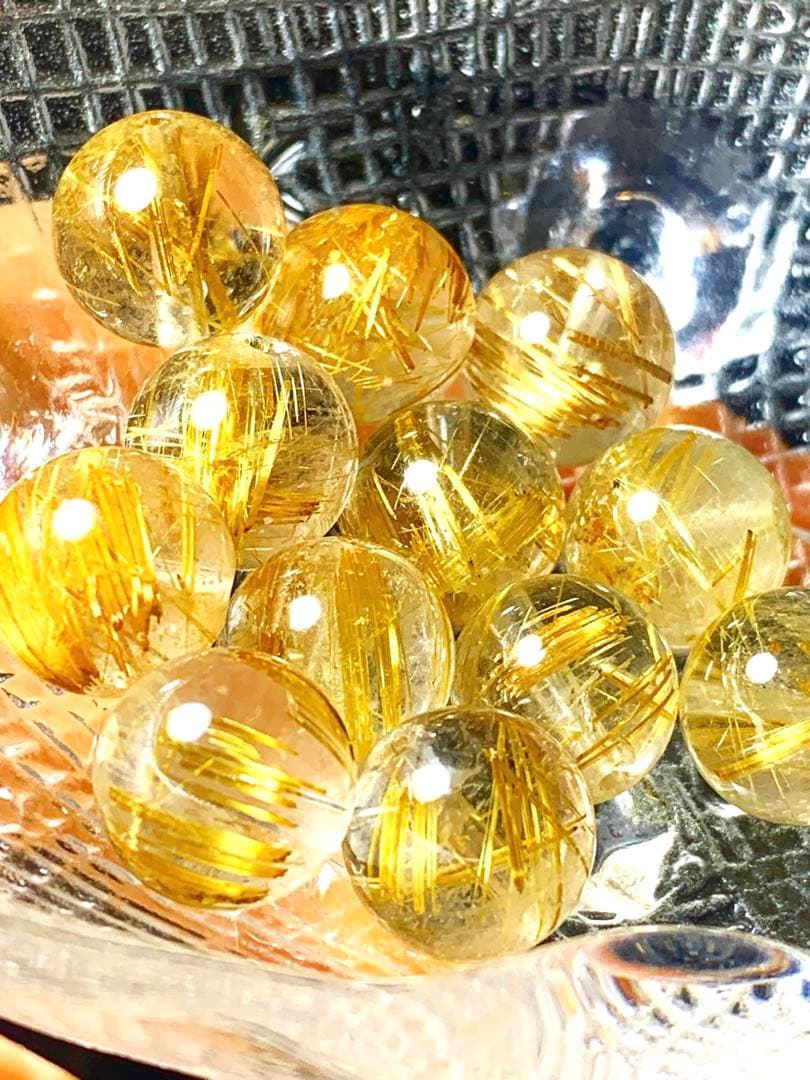 aretan品 ゴールドルチル16玉と4玉