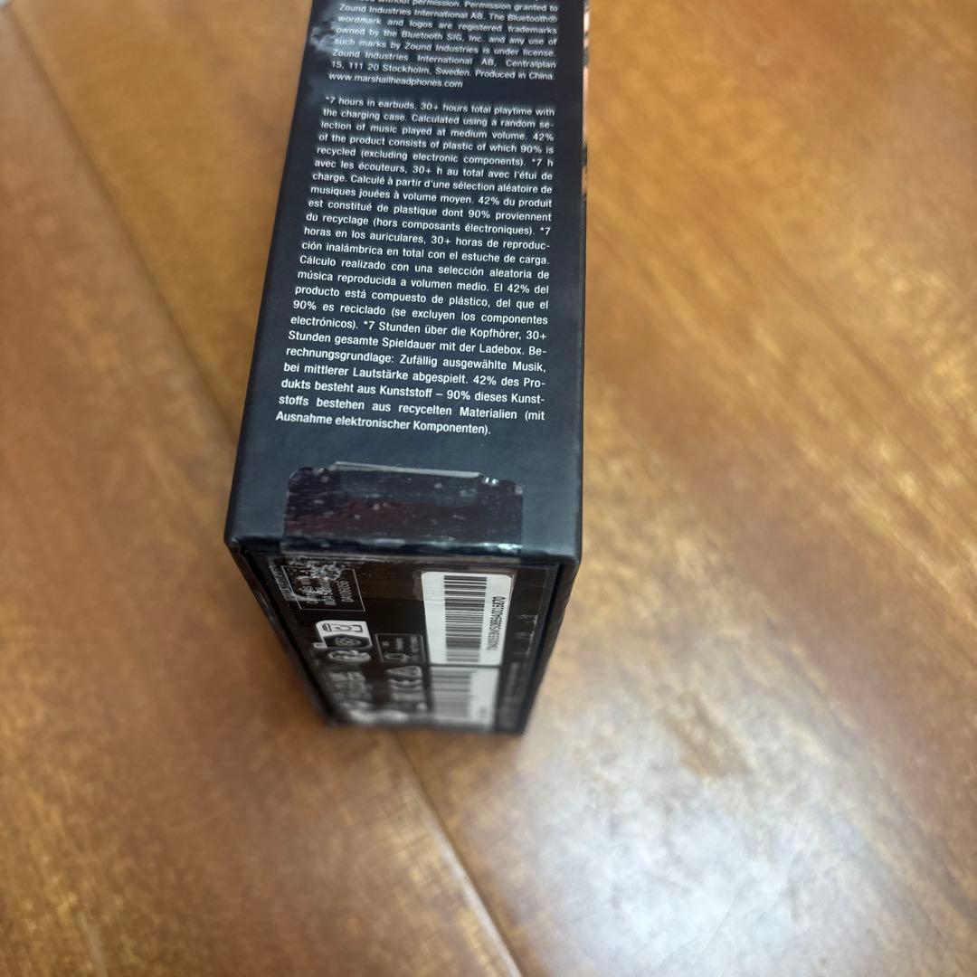 Marshall ワイヤレスイヤホン　minor4 ブラック