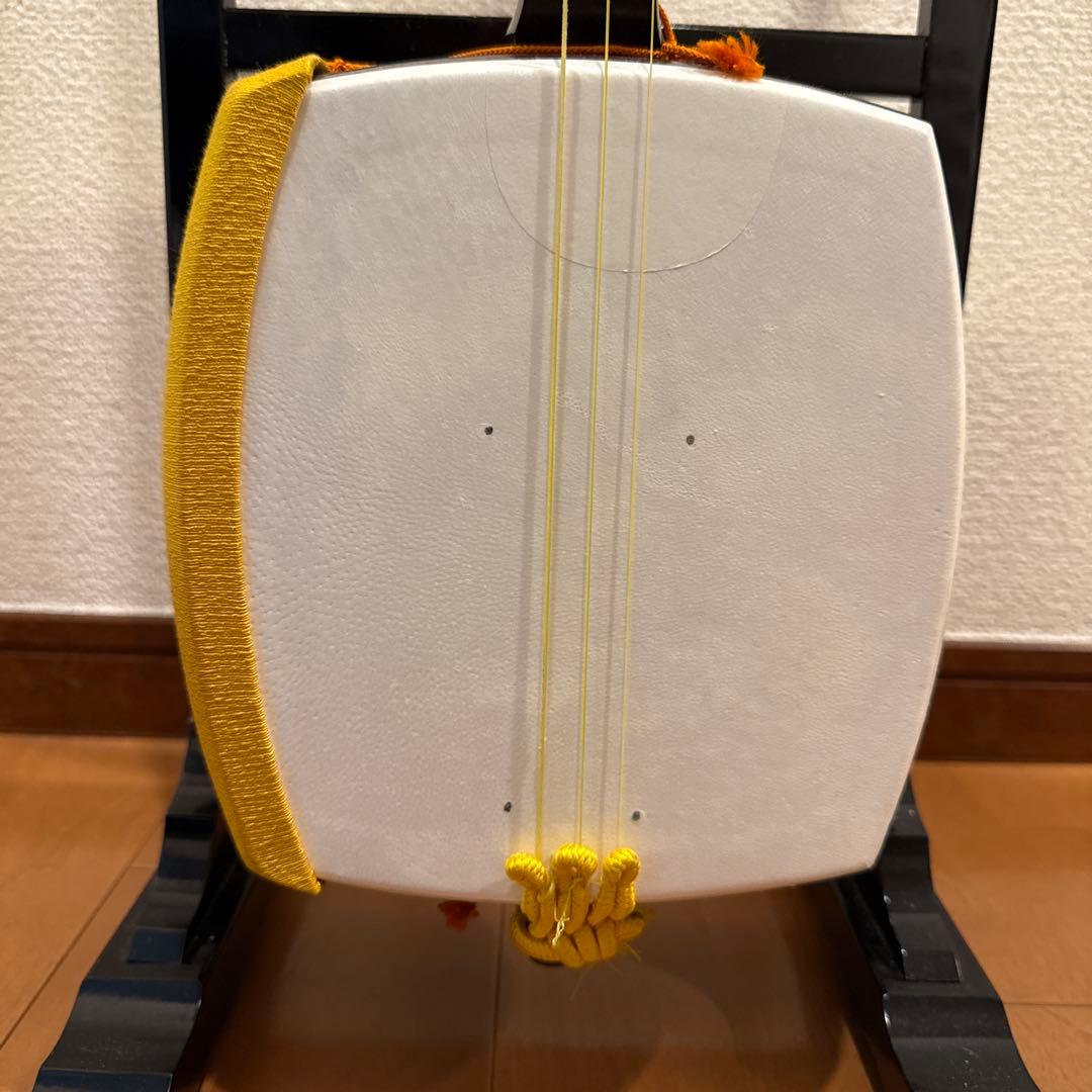 細棹 三味線 正寸 東さわり 破れなし