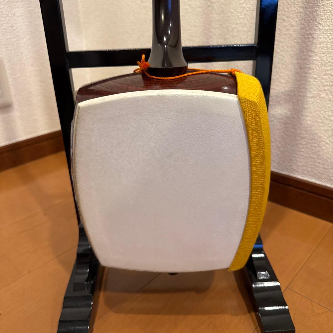 細棹 三味線 正寸 東さわり 破れなし