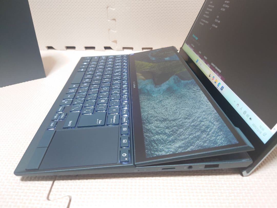 ASUS Zenbook DUO/i7/16・1TB/GPU/2画面タッチパネル