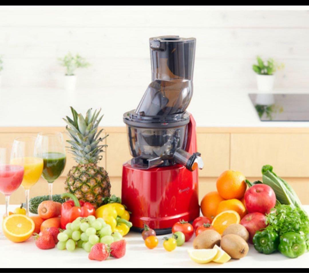 値下！美品【クビンスホールスロージューサー】EVO800低速圧搾ジューサー