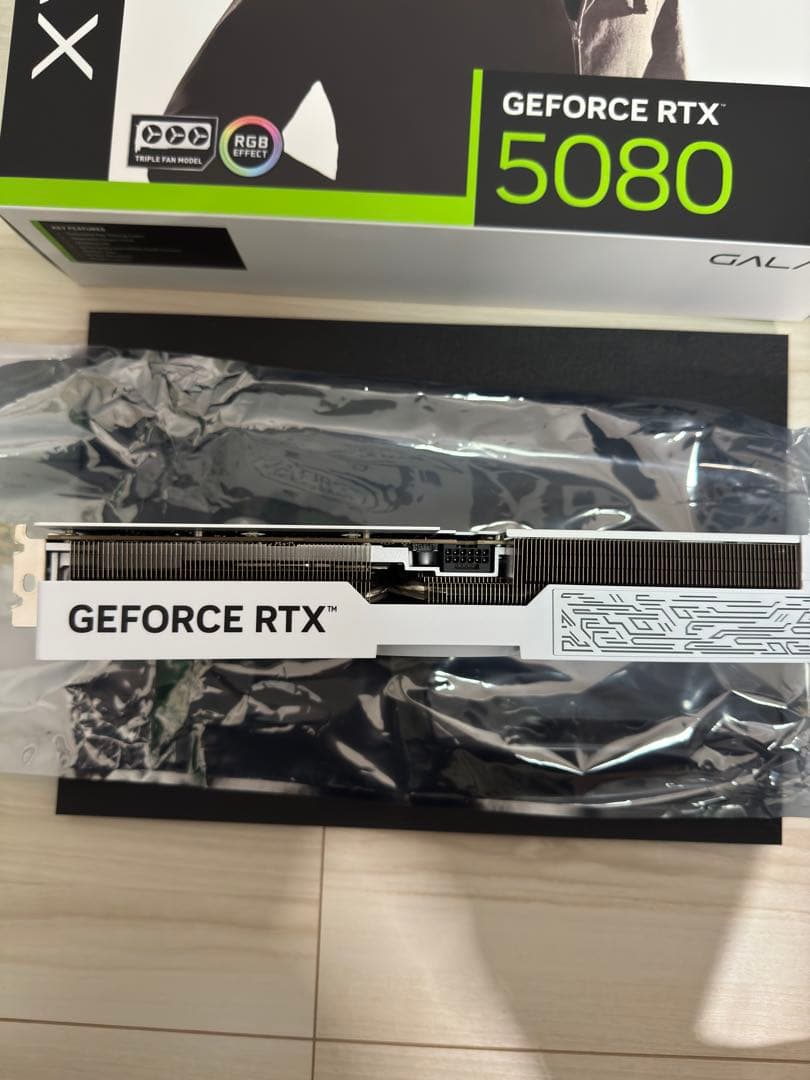 【ROP不足なし】GeForce RTX 5080 GALAKURO ホワイト