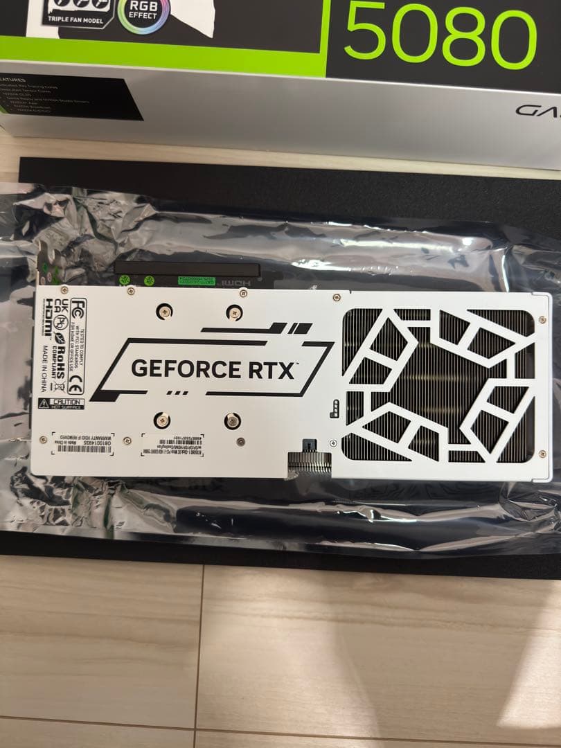 【ROP不足なし】GeForce RTX 5080 GALAKURO ホワイト