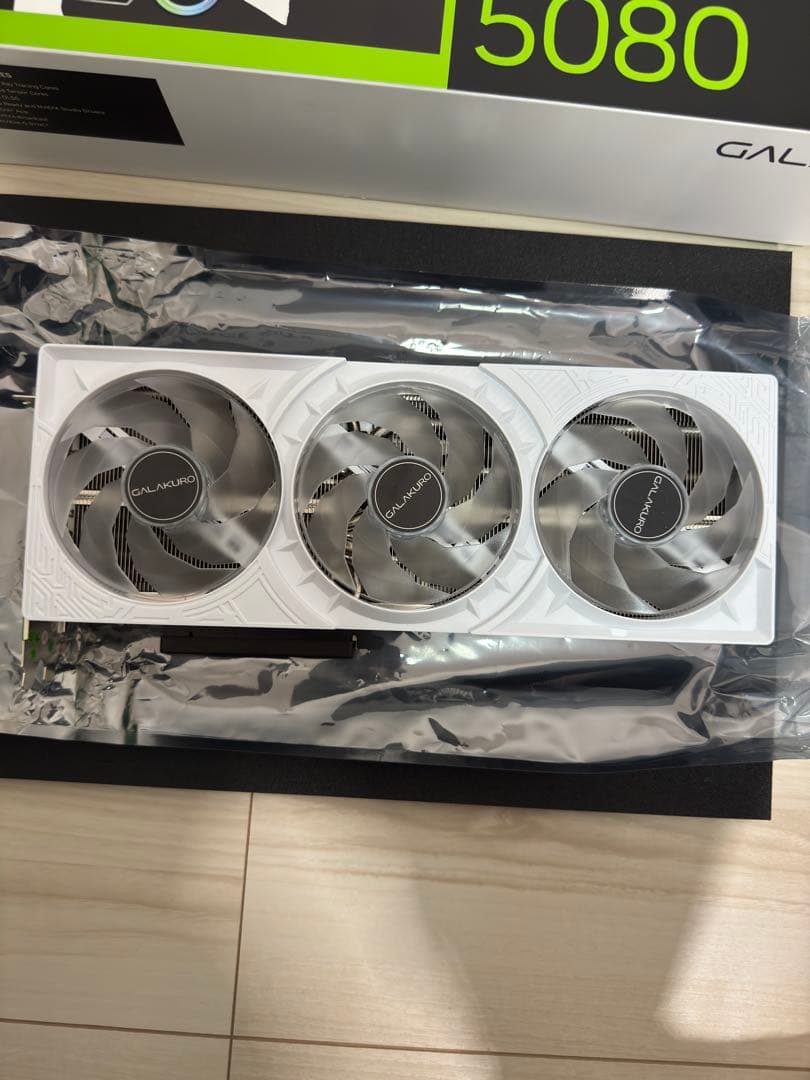 【ROP不足なし】GeForce RTX 5080 GALAKURO ホワイト