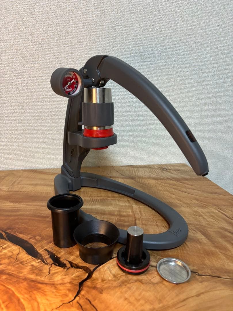 Flair espresso 手動式エスプレッソマシン グレー