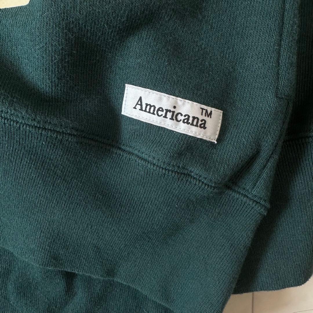 美品♪アメリカーナ JF別注 AC プリントスウェットカーディガン 近年モデル