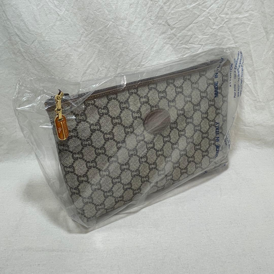 【レア！未開封】GUCCI Plus オールドグッチ クラッチバッグ 廃盤