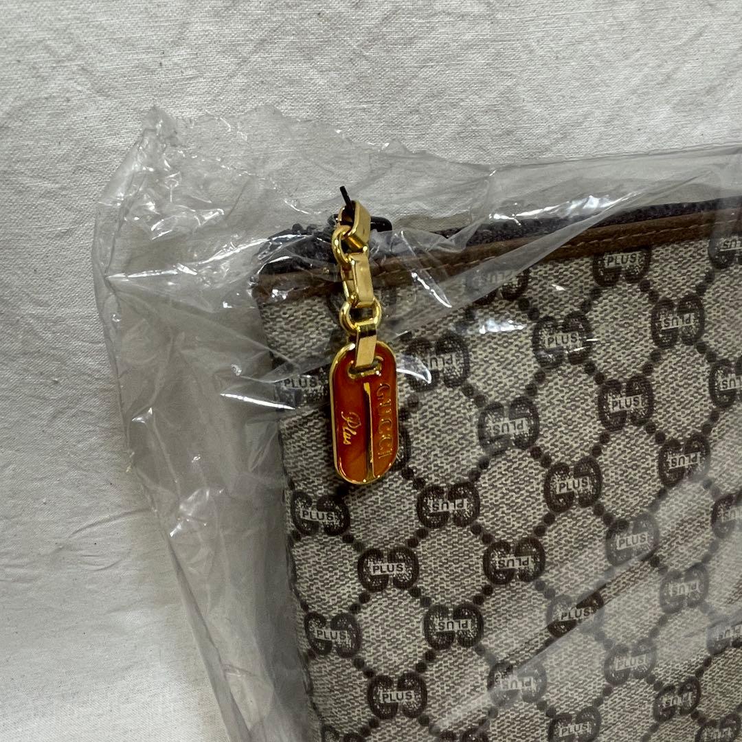 【レア！未開封】GUCCI Plus オールドグッチ クラッチバッグ 廃盤