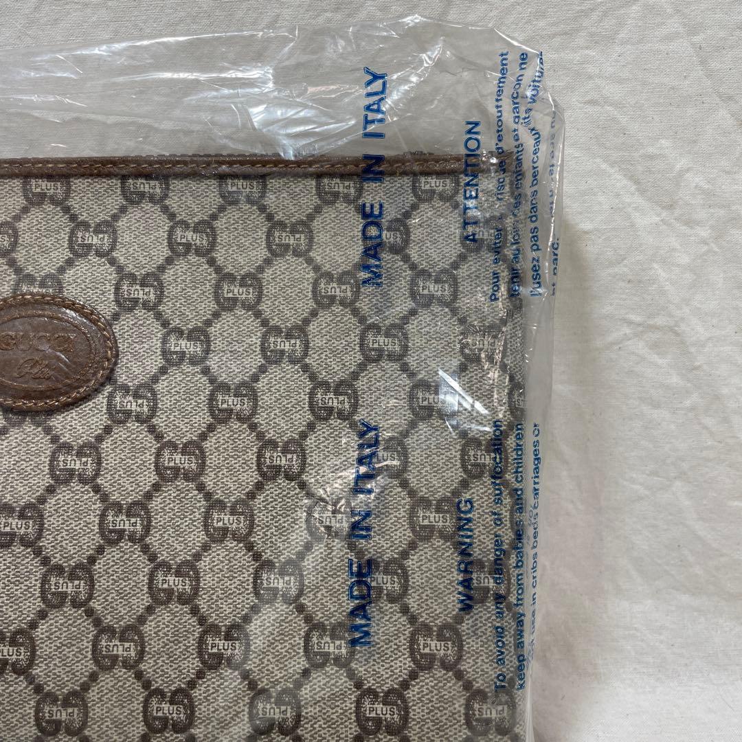 【レア！未開封】GUCCI Plus オールドグッチ クラッチバッグ 廃盤