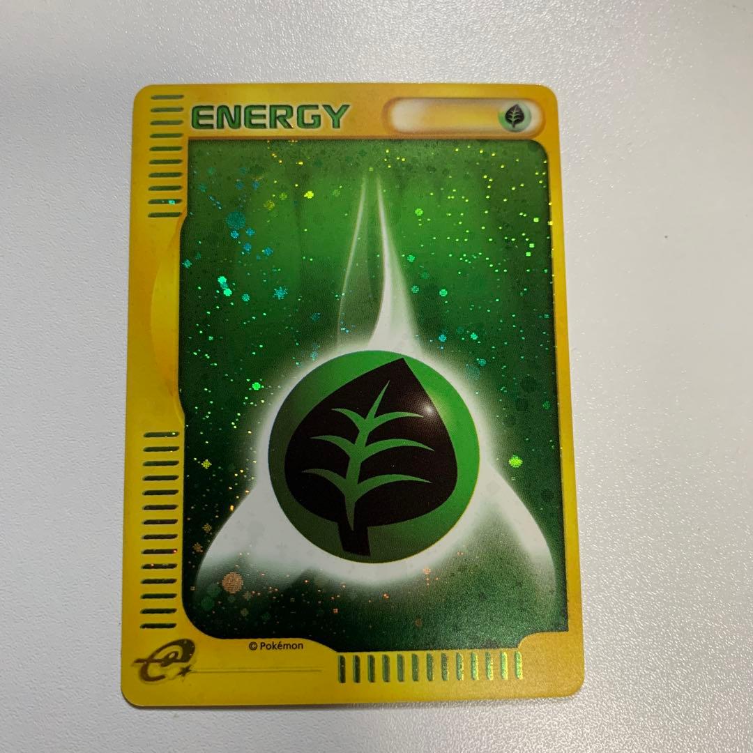 ポケモンカード エネルギー 緑　マクドナルド