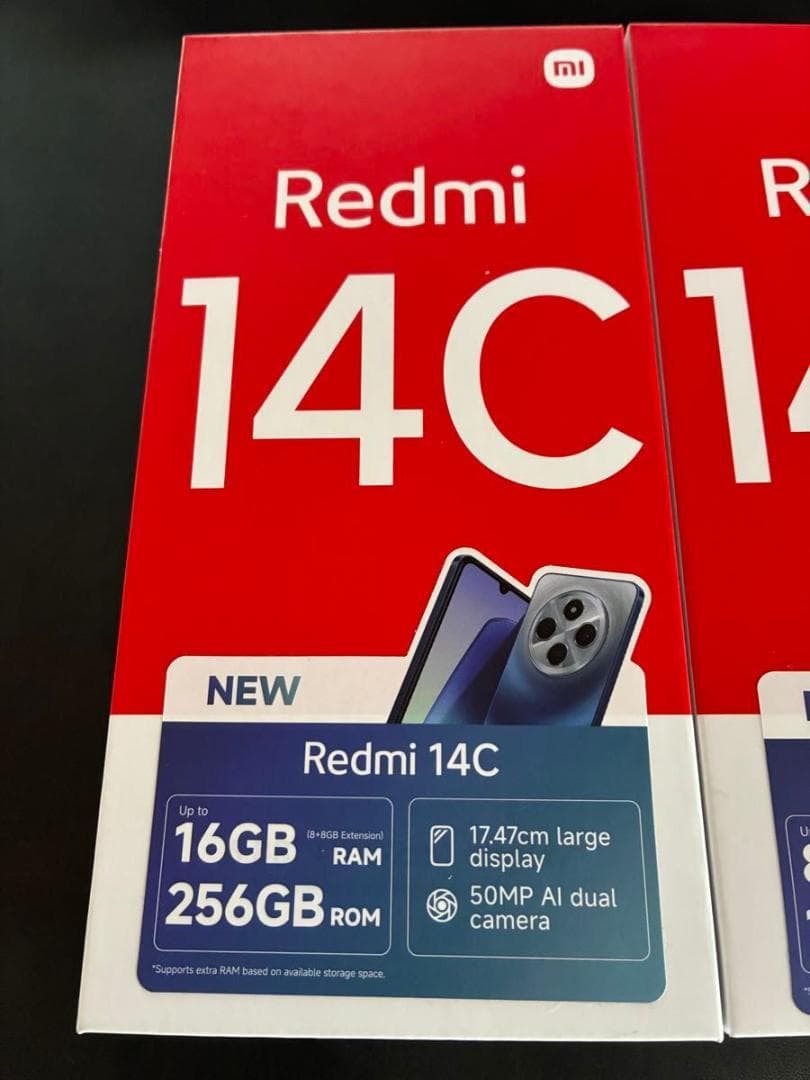 国内版/新品開封 Xiaomi Redmi 14C 128GB+256GB 5台