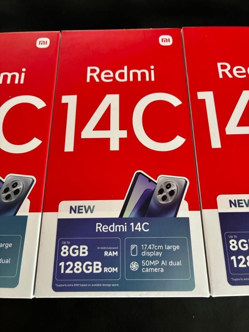国内版/新品開封 Xiaomi Redmi 14C 128GB+256GB 5台