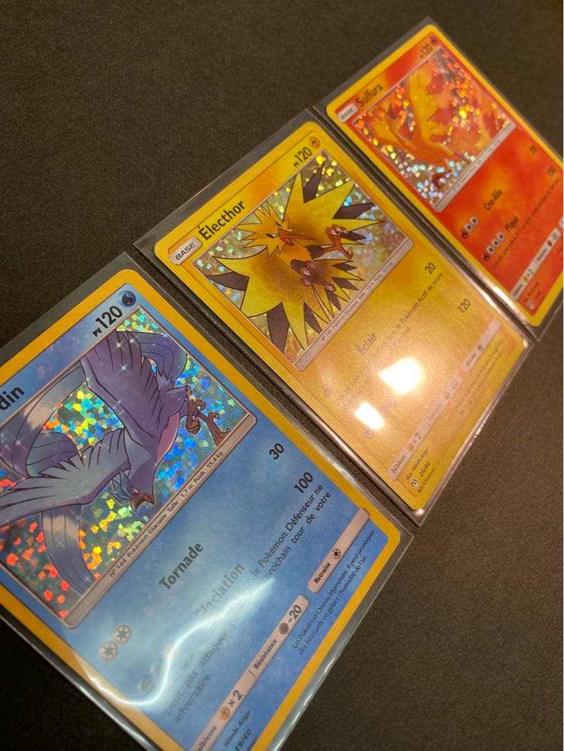 【早い者勝ち】【海外マクド限定】ポケモン　フリーザー　サンダー　ファイヤー