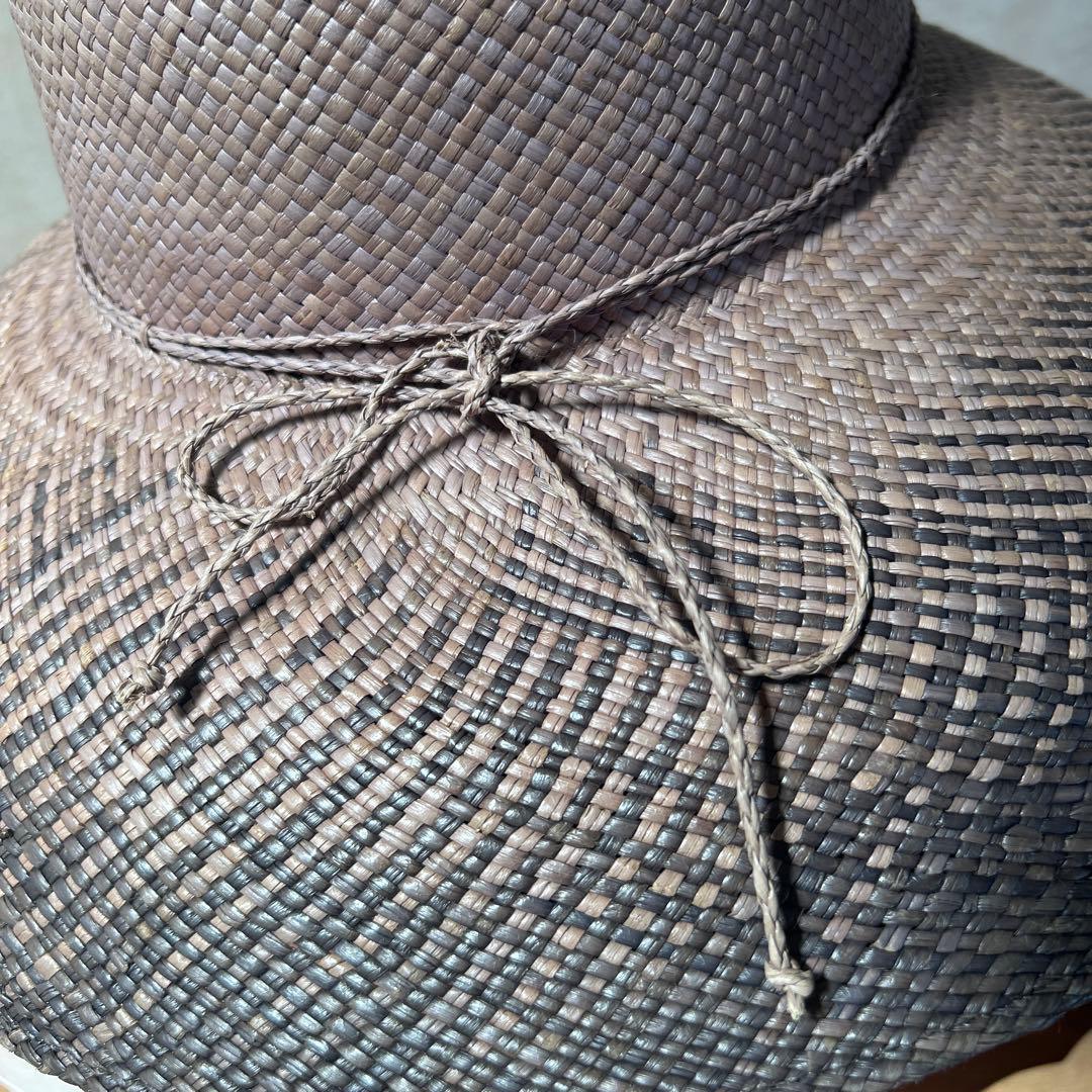 ヘレンカミンスキー　パナマ帽子　グレー