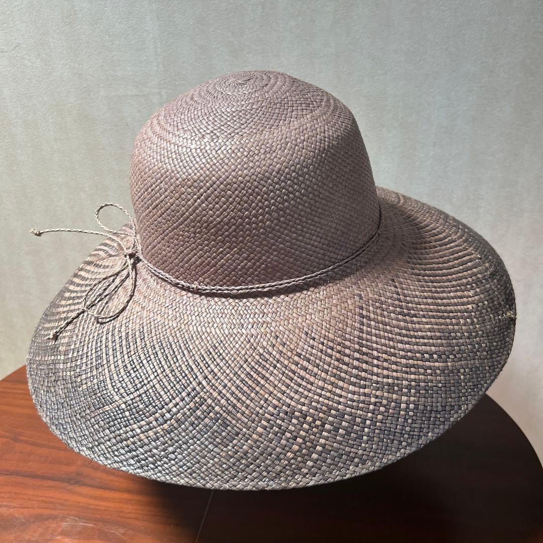ヘレンカミンスキー　パナマ帽子　グレー