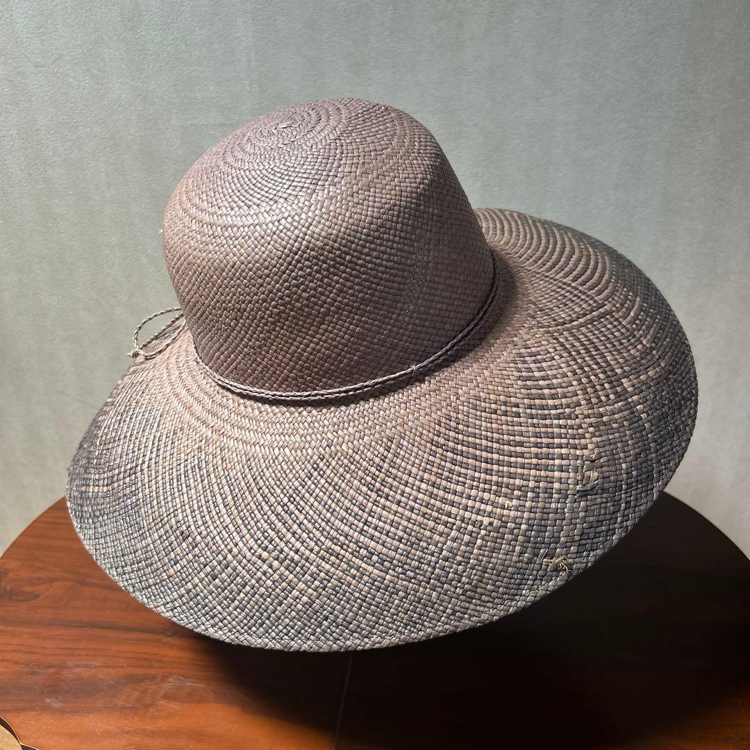 ヘレンカミンスキー　パナマ帽子　グレー