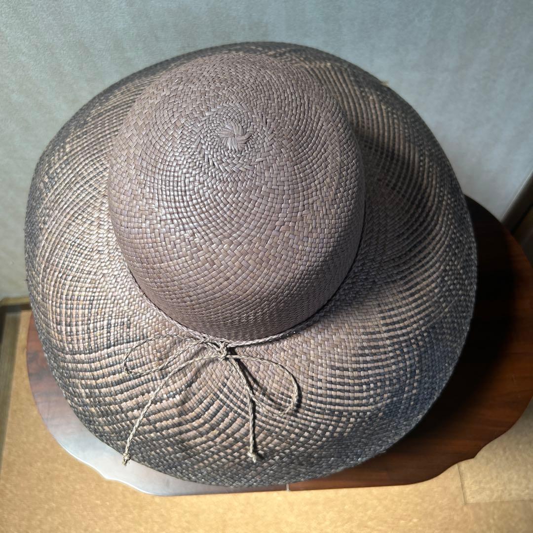 ヘレンカミンスキー　パナマ帽子　グレー