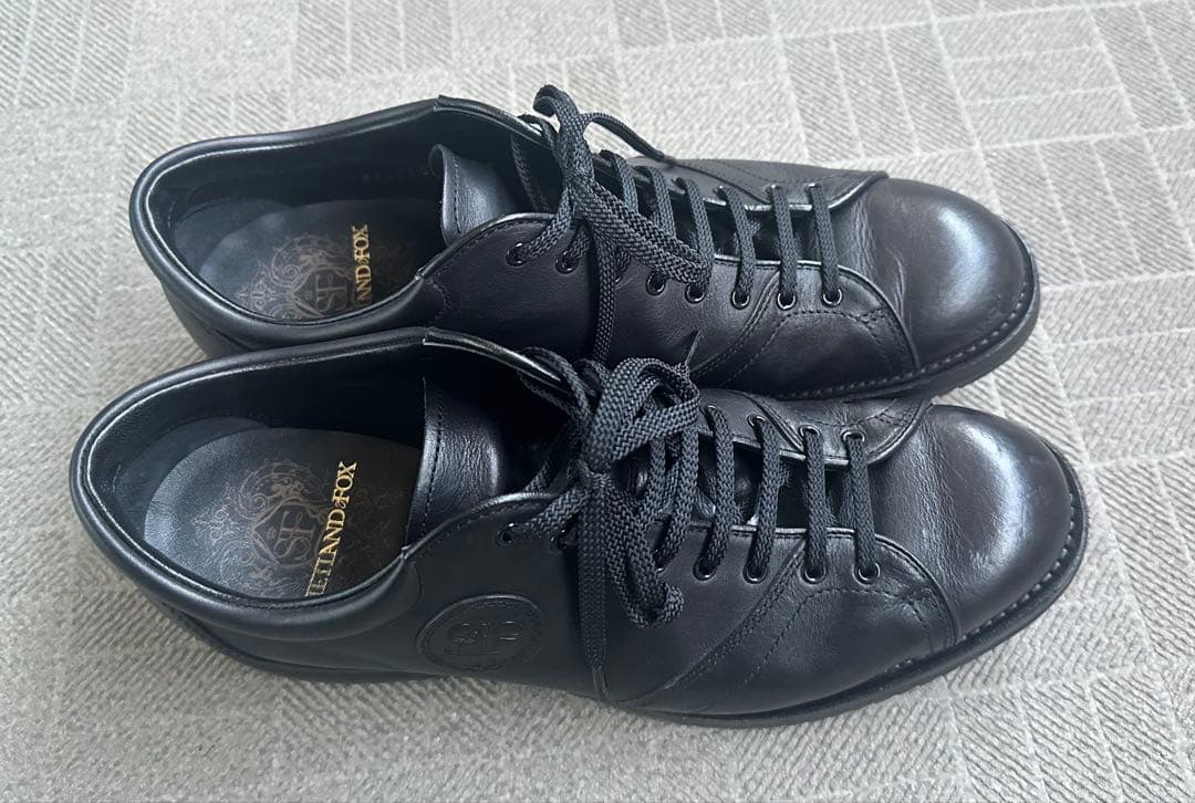 シェットランドフォックスSHETLANDFOXスペイサイドⅢ革靴レザースニーカー