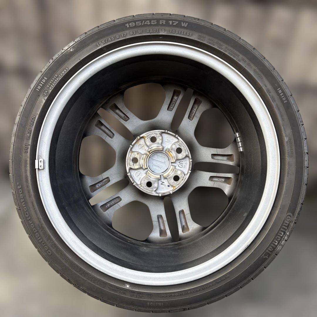 【極美品】スズキ スイフトスポーツ　zc33s 17インチ 4本