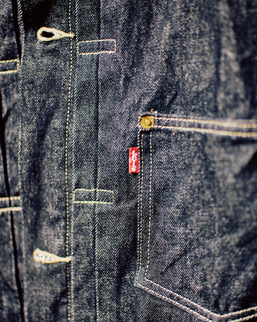 Levi's 501 ダークデニムジャケット W30 L34