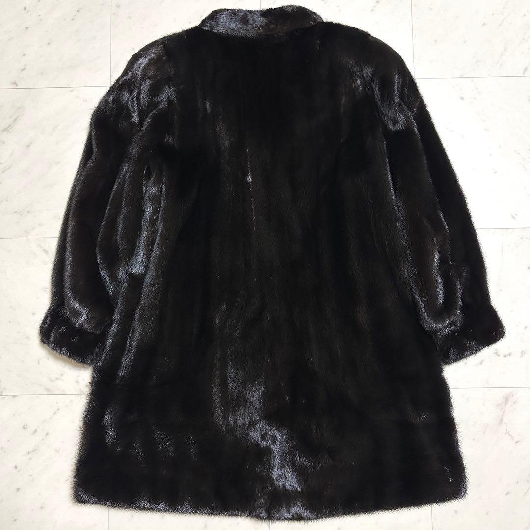 美品 最高級 LANVIN SAGA MINK  ファーコート ロング