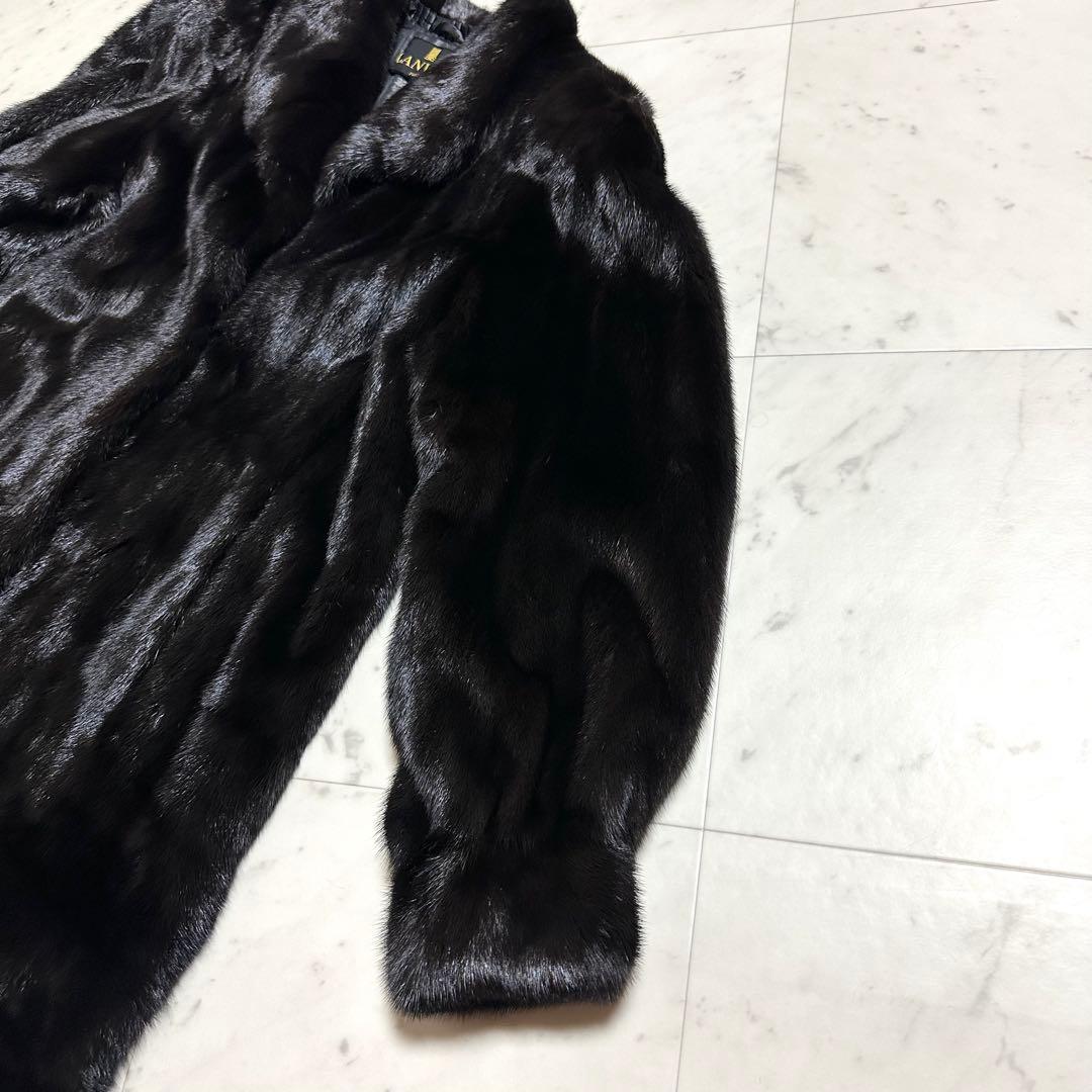 美品 最高級 LANVIN SAGA MINK  ファーコート ロング